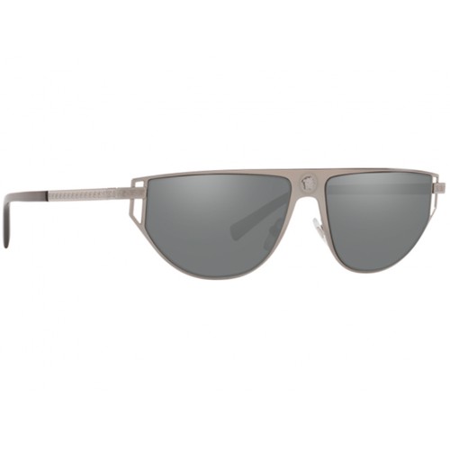 Γυαλιά ηλίου Versace VE 2213 1001/6G Ανθρακί/Γκρι Ασημί Καθρέφτης (1001/6G) Πολυκαρβονικός 100% UV Προστασία