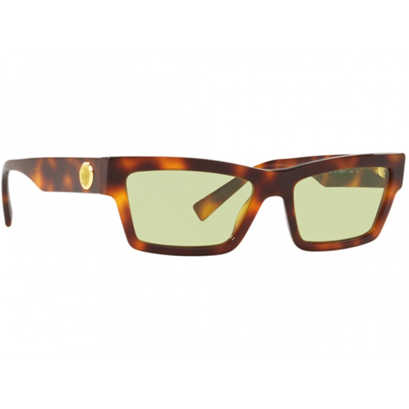 Γυαλιά ηλίου Versace VE 4362 5217/2 Καφέ Ταρταρούγα/Ανοιχτός Πράσινος (5217/2) Πολυκαρβονικός 100% UV Προστασία
