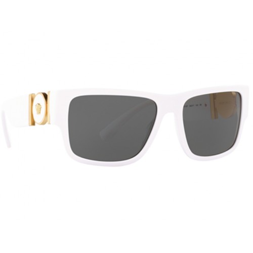 Γυαλιά ηλίου Versace VE 4369 401/87 Λευκό/Γκρι (401/87) Πολυκαρβονικός 100% UV Προστασία