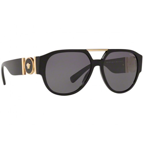 Γυαλιά ηλίου Versace VE 4371 GB1/81 Polarized Μαύρο/Γκρι Polarized