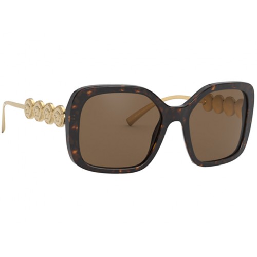 Γυαλιά ηλίου Versace VE 4375 108/73 Καφέ Ταρταρούγα/Καφέ