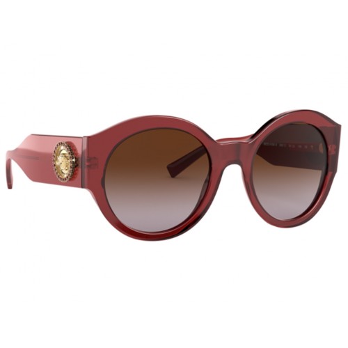Γυαλιά ηλίου Versace VE 4380B 388/13 Κόκκινο/Καφέ Ντεγκραντέ (388/13) Πολυκαρβονικός 100% UV Προστασία