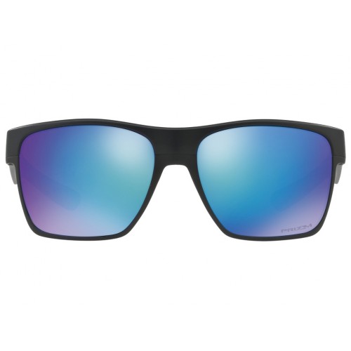 Γυαλιά ηλίου Oakley Two Face XL OO 9350 09 Prizm Polarized Ματ Μαύρο/Μπλε Καθρέφτη (9350-09) Πολυκαρβονικός 100% UV Προστασία-P