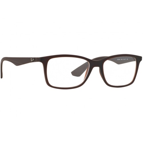 Γυαλιά οράσεως Ray-Ban Rx 7047 5451 Ματ Ημιδιάφανο Καφέ (5451)