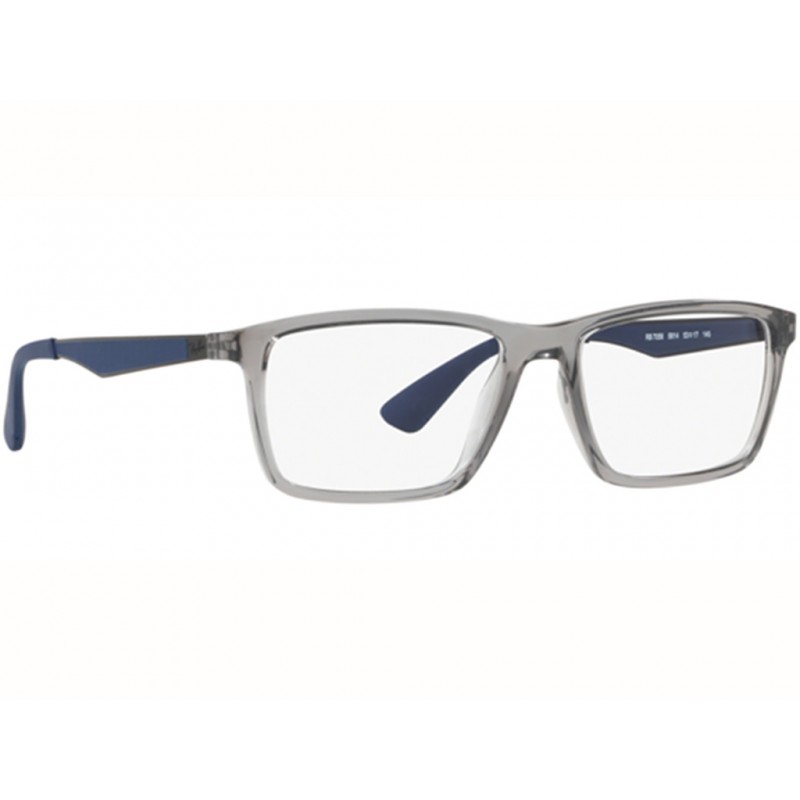 Γυαλιά οράσεως Ray-Ban Rx 7056 5814 Ημιδιάφανο Γκρι (5814)