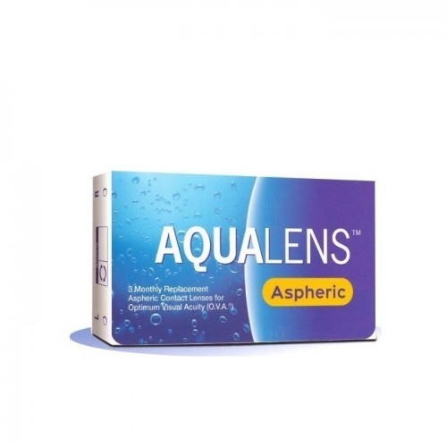 Aqualens Aspheric Μηνιαίοι Φακοί Επαφής (3 τεμ.)
