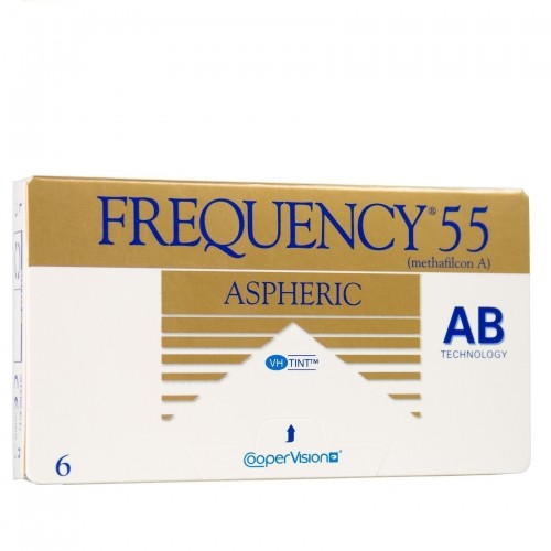 Cooper Vision Frequency 55 Aspheric Μηνιαίοι 6pack