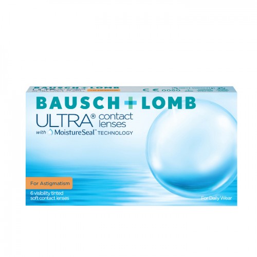 Bausch &amp; Lomb Ultra For Astigmatism Μηνιαίοι Φακοί Επαφής (6 τεμ.).