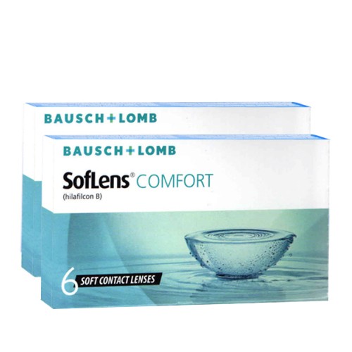 Bausch &amp; Lomb Soflens Comfort Μηνιαίοι Φακοί Επαφής (12 Φακοί)