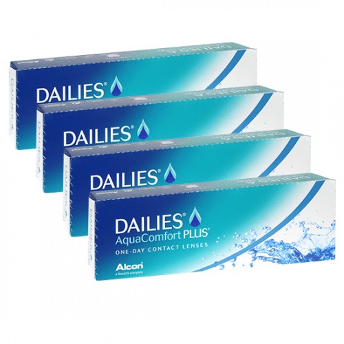 Alcon (Ciba Vision) Dailies Aqua Comfort Plus Ημερήσιοι Φακοί επαφής (120 τεμ)