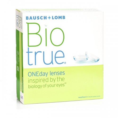 Bausch &amp; Lomb Biotrue OneDay Hμερήσιοι φακοί επαφής (90 φακοί)