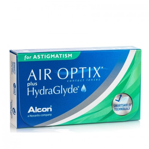 Alcon ( Ciba Vision) Air Optix plus HydraGlyde Μηνιαίοι Αστιγματικοί Φακοί Επαφής 6τεμ
