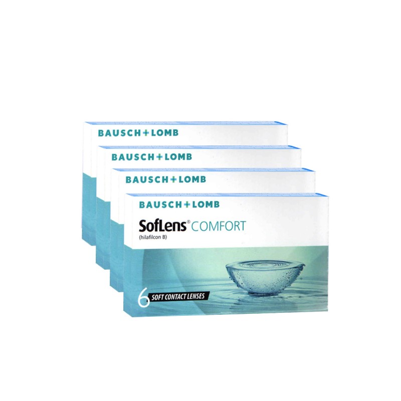 Bausch & Lomb Soflens Comfort Μηνιαίοι Φακοί Επαφής (24 Φακοί)