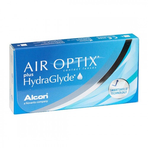 Alcon (Ciba Vision) Air Optix Plus Hydraglyde Μηνιαίοι Φακοί - Επαφής (6 φακοί)