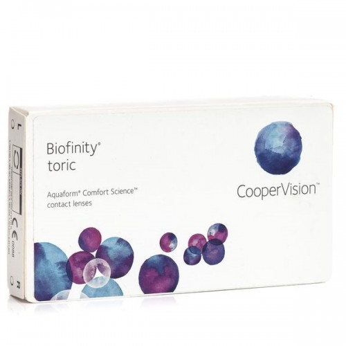 Cooper Vision Biofinity Toric Μηνιαίοι 3pack
