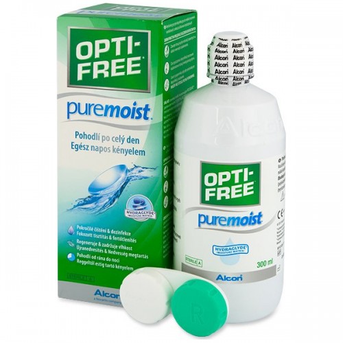 Alcon Opti-Free Pure Moist Διάλυμα Απολύμανσης και Ενυδάτωσης Φακών Eπαφής 300ml
