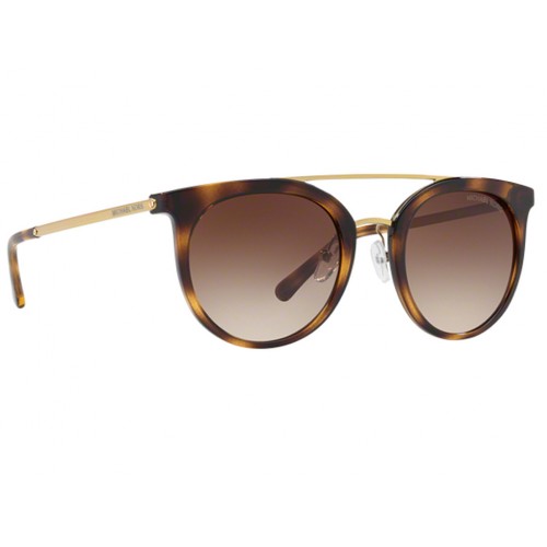 Γυαλιά ηλίου Michael Kors MK 2056 Ila 3270/13 Καφέ Ταρταρούγα Χρυσό/Καφέ Ντεγκραντέ (3270/13) Πολυκαρβονικός 100% UV Προστασία