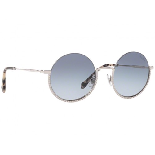 Γυαλιά ηλίου Miu Miu MU 69US Core Collection 1BC4R2 Ασημί/Μπλε Ντεγκραντέ