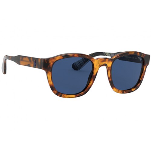 Γυαλιά ηλίου Polo Ralph Lauren PH 4159 5134/80 Καφέ Ταρταρούγα/Σκούρο Μπλε (5134/80) Πολυκαρβονικός 100% UV Προστασία
